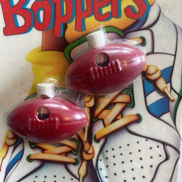 🧒👟 Vintage 1988 Shoe Boppers – Kids’ Shoe Accessories – Football Style 🏈✨ - Picture 4 of 4